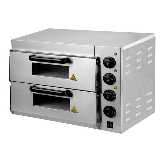 Electric Pizza Oven Twin Deck Chamber 16" (EP 1+1)