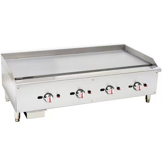 Gas Griddle Quad Control with free NG/LPG converter