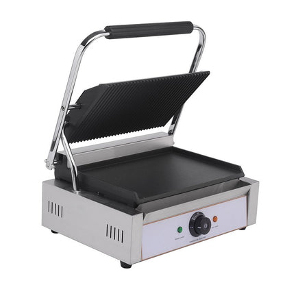 Contact Grill Single (Ribbed Top & Smooth Bottom)