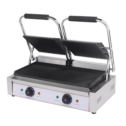 Contact Grill Twin / Ribbed - Cateryard