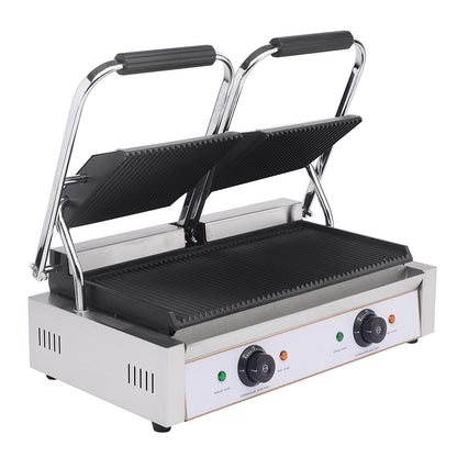 Contact Grill Twin / Ribbed - Cateryard