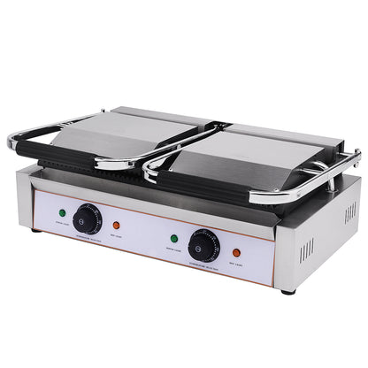 Contact Grill Twin / Ribbed - Cateryard