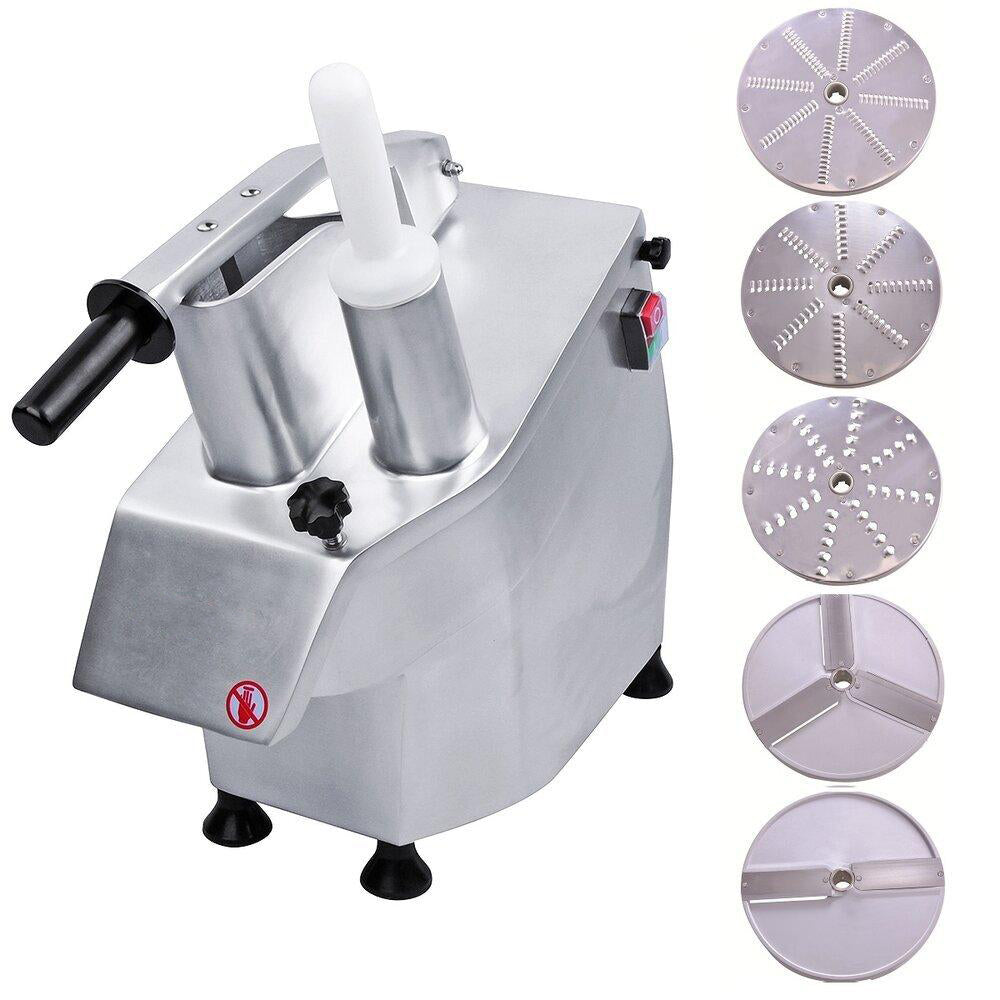 Vegetable Prep Machine With 5 Discs - Cateryard